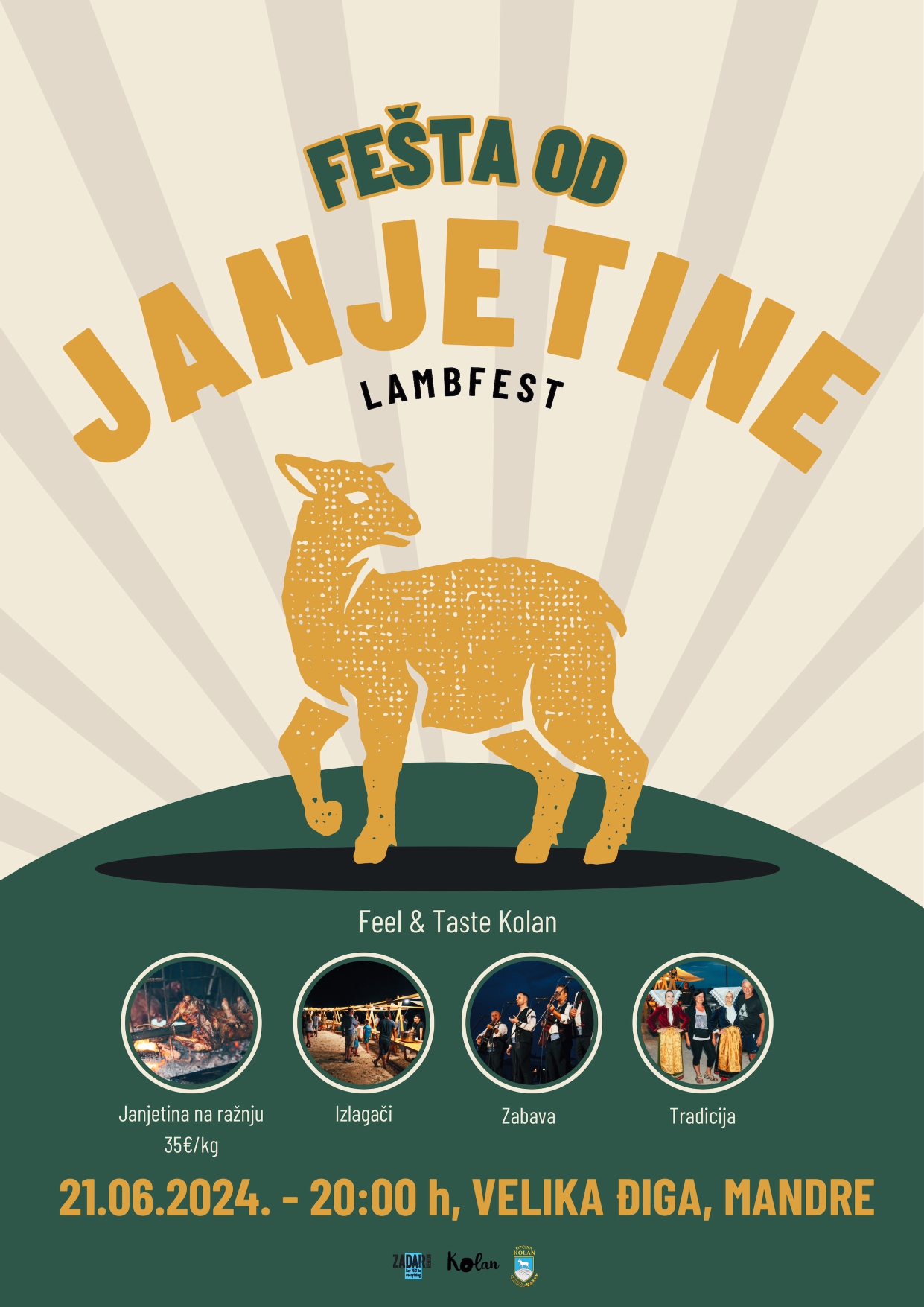 Lamb festival 21.6.2024, Mandre - 8:00 p.m.